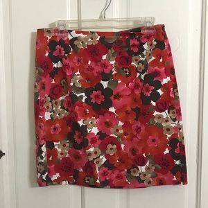 Ann Taylor Floral Skirt